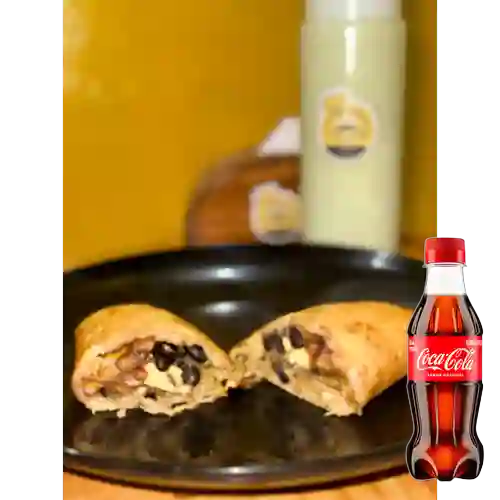 Combo Empanada de Pabellón 20cm +Cocacola Orig 250ML