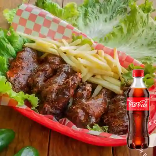 Combo Alitas BBQ + Coca Cola Original 400 ml