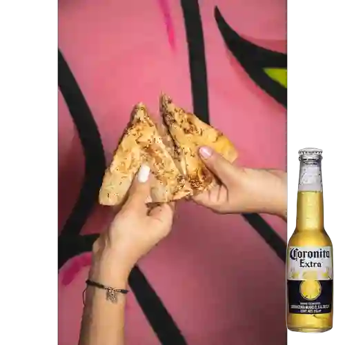 Combo Quesadilla + Cerveza Coronita