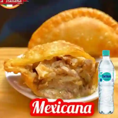 Combo Empanada Mexicana + Brisa Sin Gas 600ML