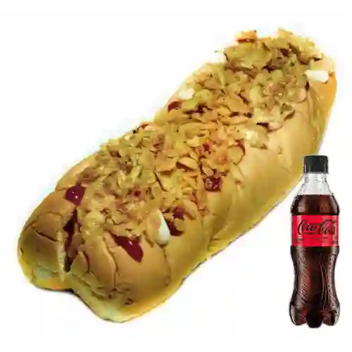 Combo Perro Sencillo + Coca Cola Zero 400 ml