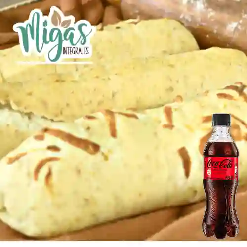Deditos Saludables Horneados +Cocacola S/az 400ml