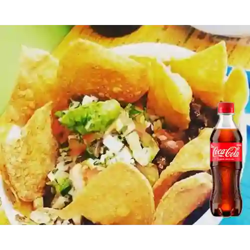 Combo Nachos Mixtos + Coca Cola Original 400 ml