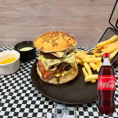 Monster Triple Carne Especial +Cocacola Org 1.5l