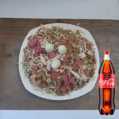 Combo Chow Fan de la Casa. + Cocacola Orig 1.5l
