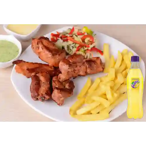 Combo Costilla Ahumada + Cuatro 400Ml