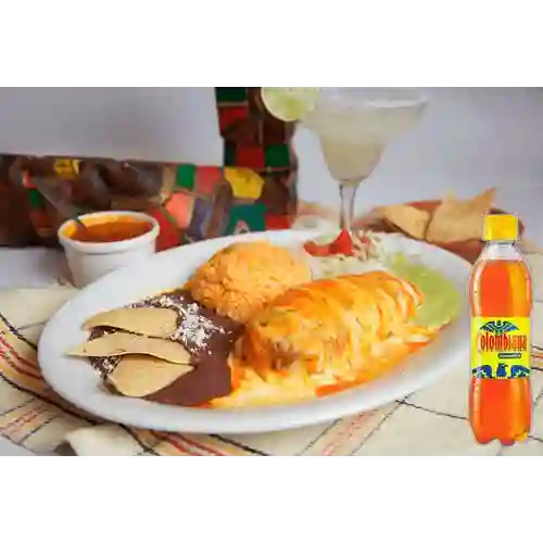 Chimichanga Sencilla o Vegetariana +Colombiana 400ml