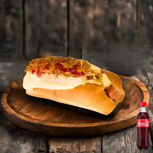 Combo Quesudito + Coca-Cola Sabor Original 400 ml