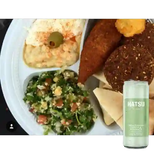 Combo Plato Chico +Hatsu Sandía&Albahaca 269 ml