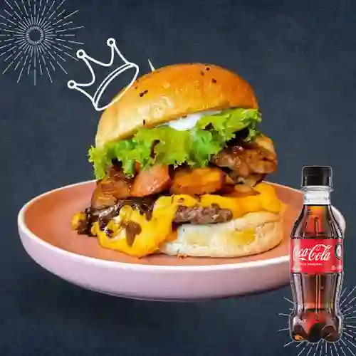 Combo King-kong Burger + Coca Cola Original 250ML