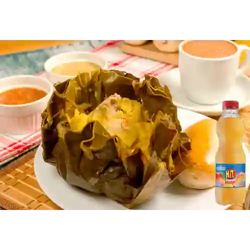 Combo Tamal Tolimense + Hit Mango 500 ml
