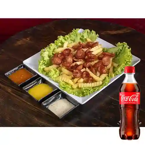 Combo Choripapa + Coca Cola Original 400 ml