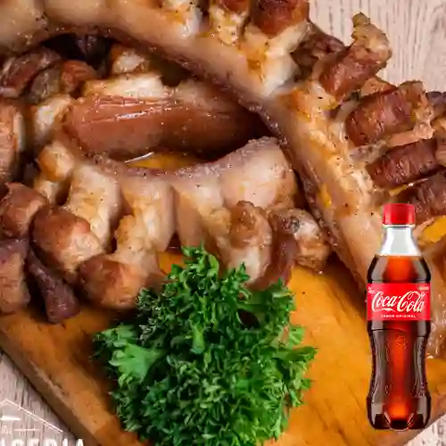 Combo Chicharrón Carnudo + Coca Cola Original 400 ml