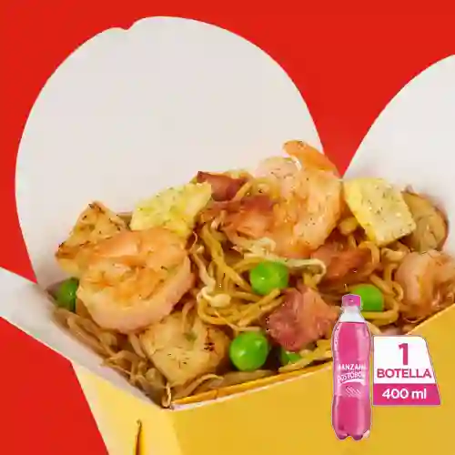 Combo Cantonés + Postobón Manzana 400 ml