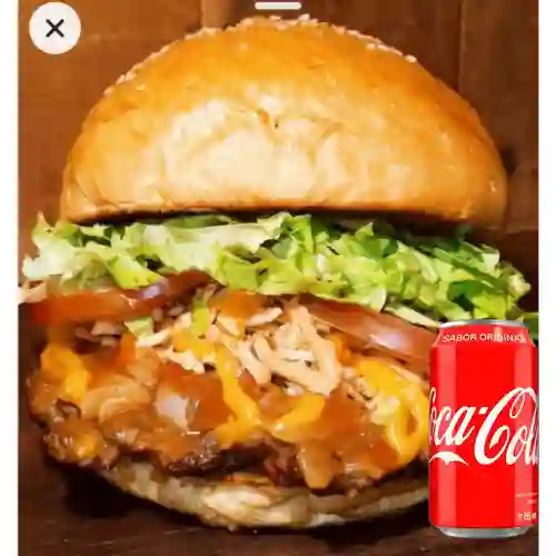 Combo Hamburguesa Reina Callejera + Cocacola 355ml