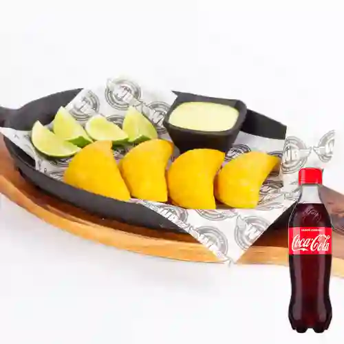 Combo Empanadas + Coca-Cola Sabor Original 400 ml