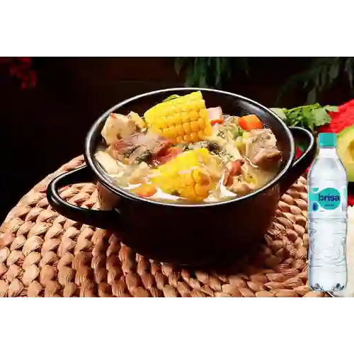 Combo Sancocho Trifásico + Brisa Sin Gas 600ML