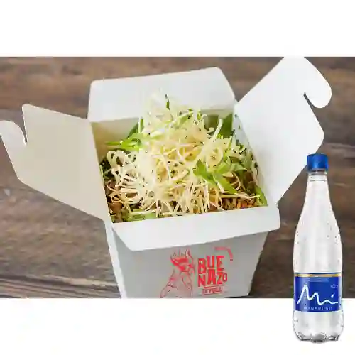 Combo Arroz Chaufa + Manantial Mineral 600 ml