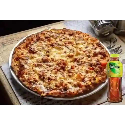 Combo Pizza Ranchera + Fuze Tea Limón 500 ml