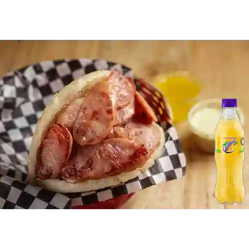 Combo Arepa Ranchera + Quatro Original 400ML