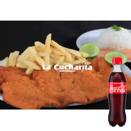 Combo Súper Chuleta + Coca-Cola Sabor Original 400 ml