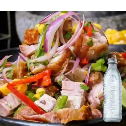 Combo Ceviche de Chicharron + Bretaña 300 ml