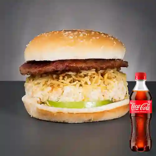 Combo Hamburguesa Solo Tocineta +Cocacola Orig 400ml