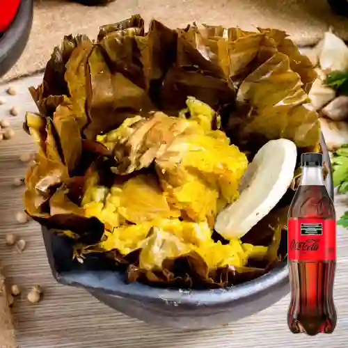 Combo Tamal Tradicional + Coca-Cola Zero 500 ml