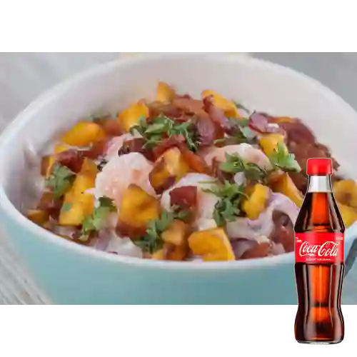 Combo Ceviche Costeño + Coca Cola Original 300ML