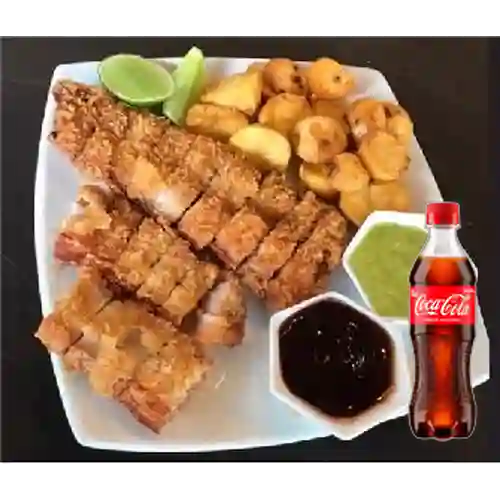 Combo Chicharron Apanado + Coca Cola Original 400 ml