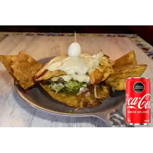 Combo Hamburguesa Dobles + Coca Cola Original 235 ml