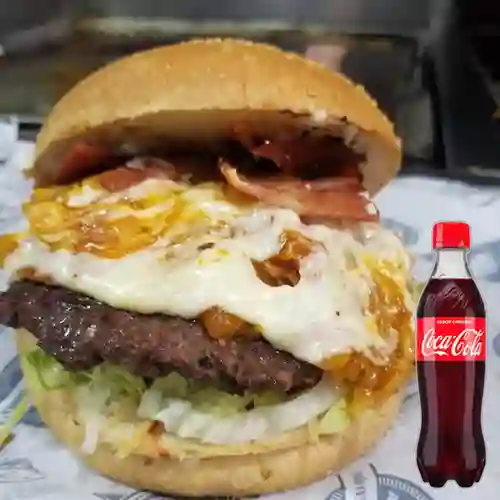 Combo Americana Res + Coca-Cola Sabor Original 400 ml