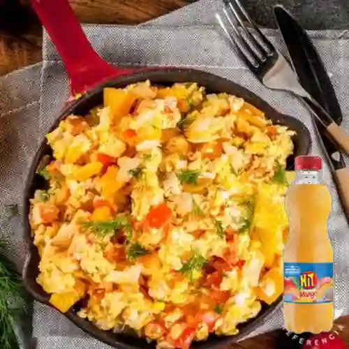 Combo Huevos Pericos + Hit Mango 500 ml