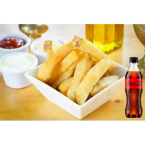 Combo Papas a la Francesa + Coca-Cola CERO 400ml