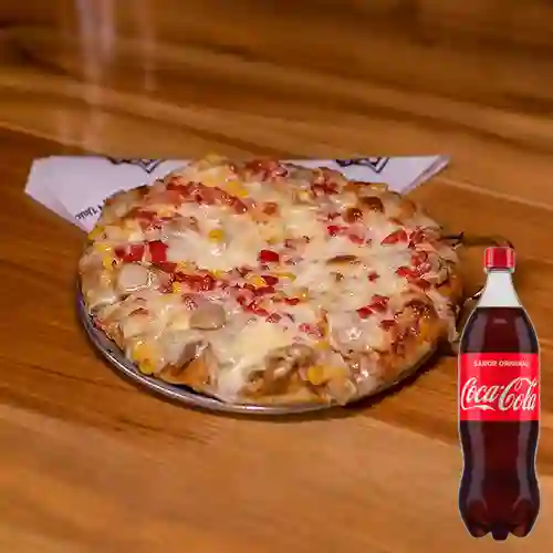 Combo Pizza Grande + Coca-Cola Sabor Original 1.5 L