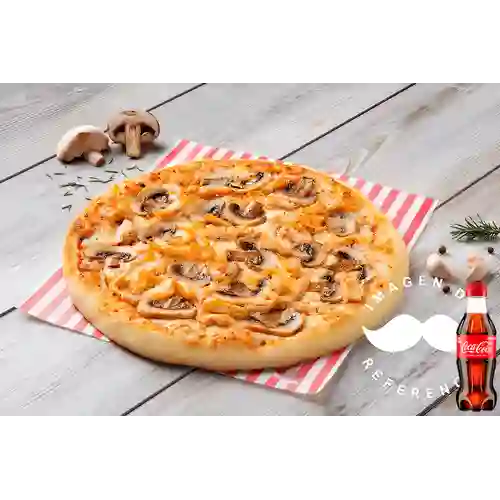 Combo Pizza Pollo c/ Champiñones +Cocacola Orig 250ML