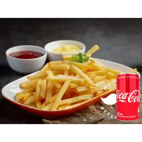 Combo Papas a la Francesa + Coca-Cola Original 235 ml