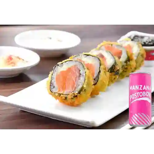 Sushi Philadelphia Tempura Roll +Manzana 269ml Lata