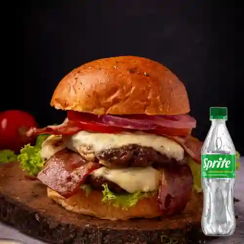 Combo Criolla Doble Carne + Sprite Original 400ml