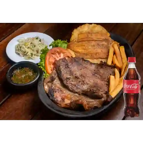 Combo Churrasco + Coca Cola Original 600ML