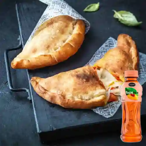 Combo Panzerotti Hawaiano + Fuze Tea Durazno 400ML