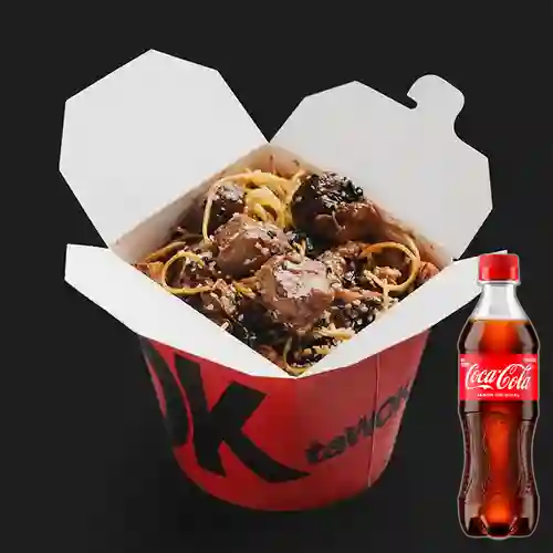 Combo Arma Tu Wok + Coca Cola Original 400 ml