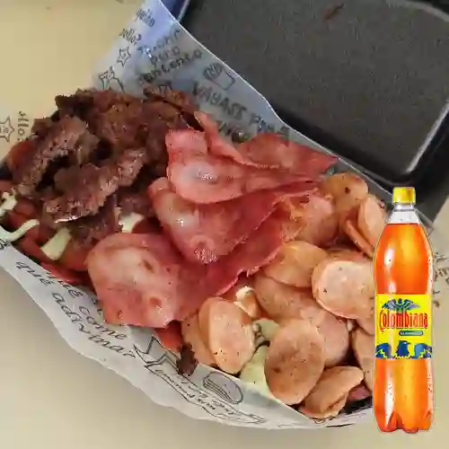 Combo Salchipapa XL + Colombiana 1.5 L