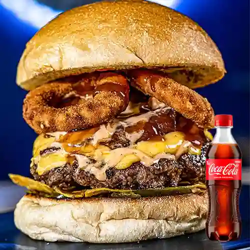 Combo Hamburguesa Texana + Coca Cola Original 400 ml