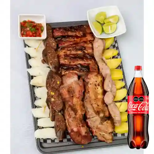 Combo Picada Brasas Mixta + Coca Cola Original 1.5 l