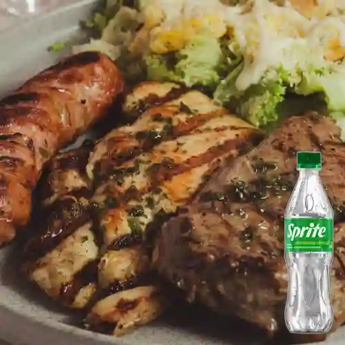 Combo Parrillada + Sprite Original 400ml