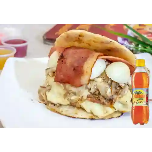 Combo Arepa Noqueadora + Colombiana 400 ml