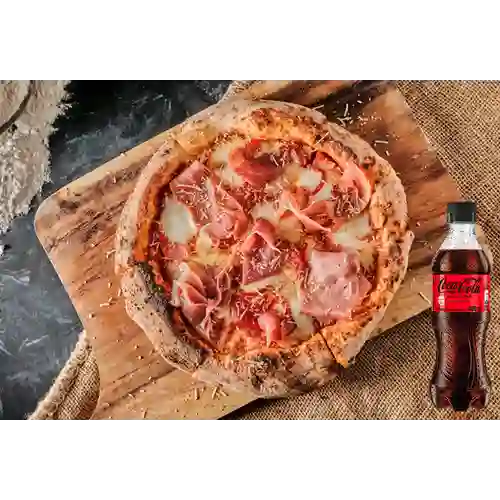 Combo Pizza Peperone Rosso +Cocacola S/az 400ml