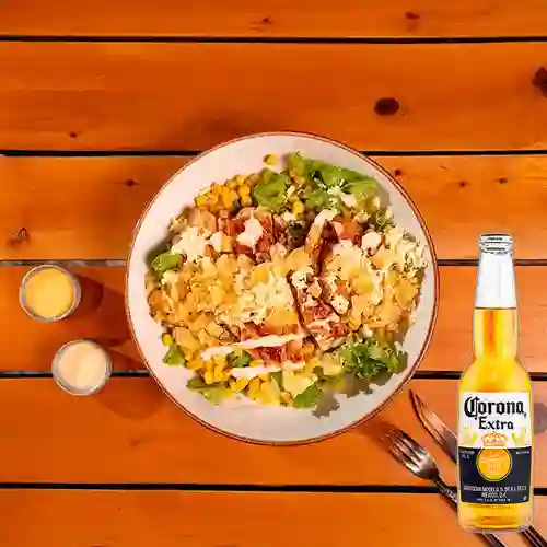 Combo Pollo Callejero + Corona 330 ml