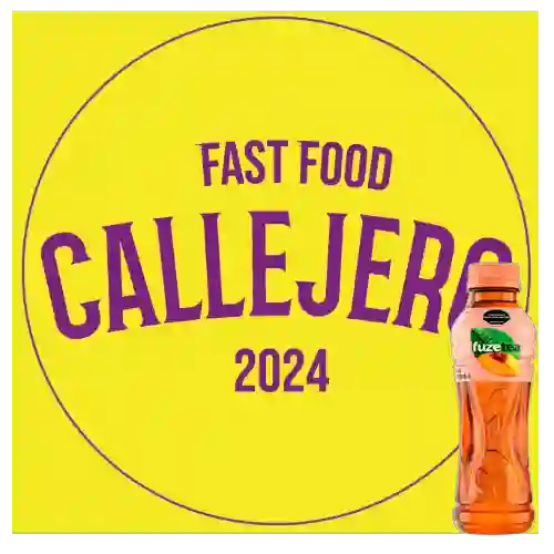 Combo Nachos Callejeros + Fuze Tea Durazno 400ML